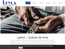 Tablet Screenshot of leyca.com